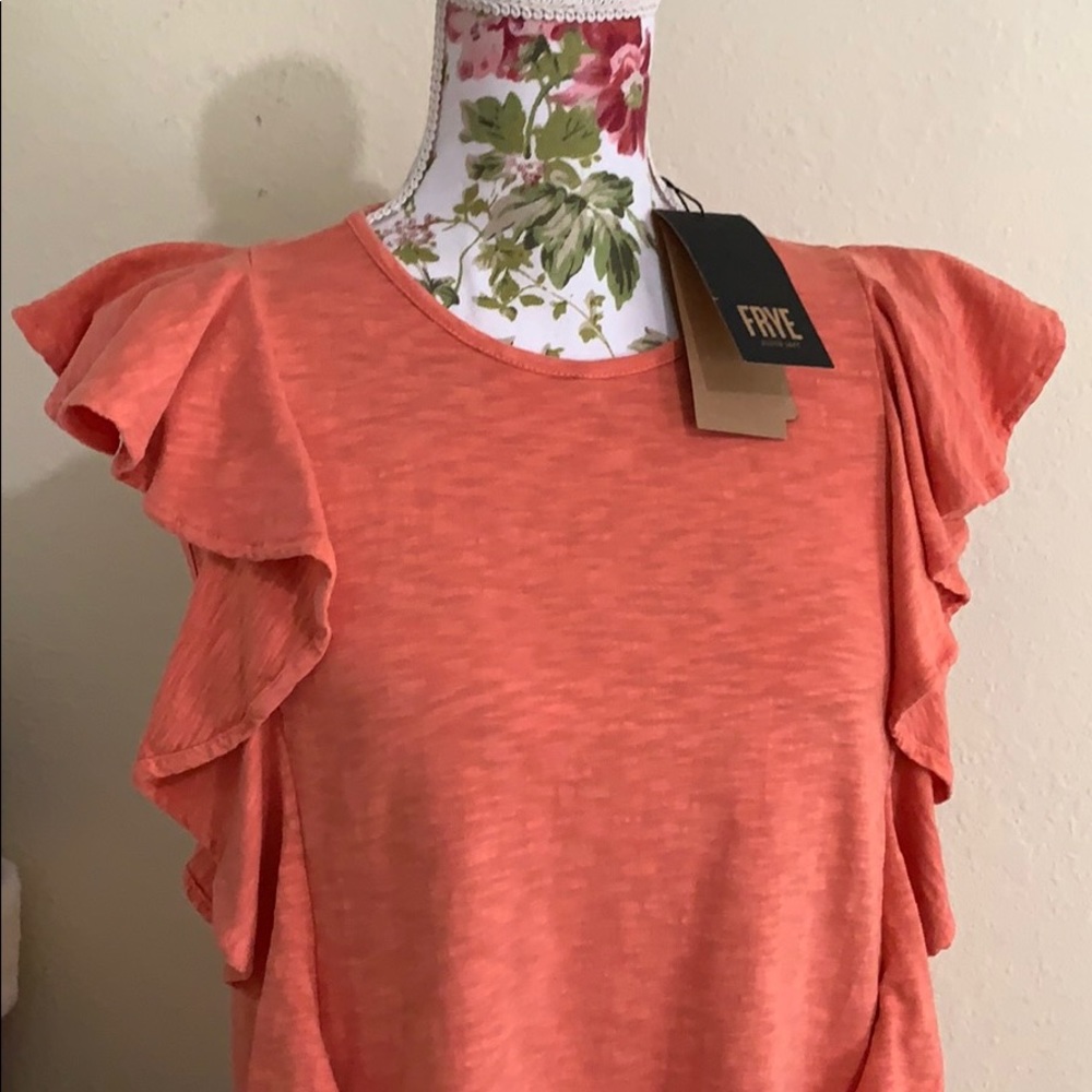 Frye Ruffle Sleeveless Top - Picture 4 of 14